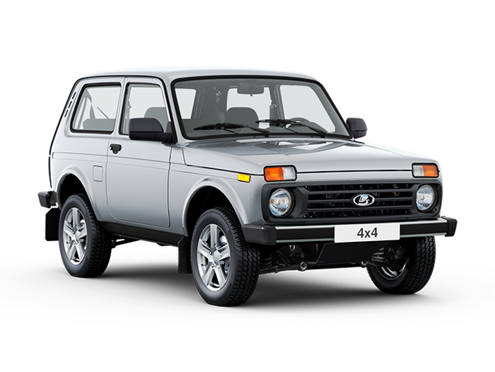 Lada Niva Legend 3 дв. Светло-серебристый металл "Снежная королева"