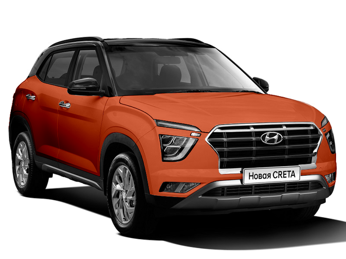 Hyundai Creta Burnt Orange