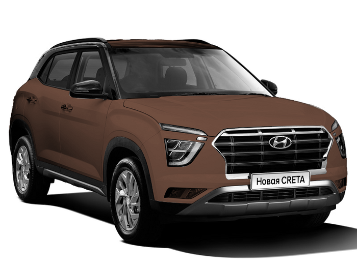 Hyundai Creta Cognac Brown Pearl